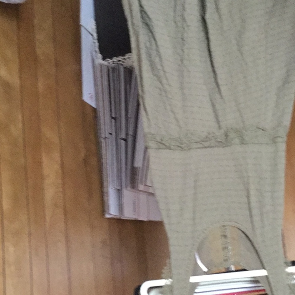 Free People green dress sz Med